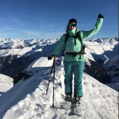 Frani auf Skitour